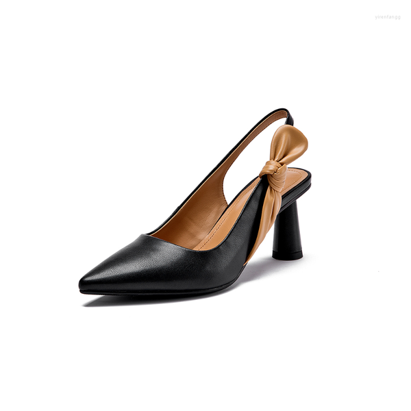 dress shoes spring brand women's solid color sheepskin slingback heels slip-on sandals with back strap for elegant pumps, Black
dress shoes spring brand women's solid color sheepskin slingback heels slip-on sandals with back strap for elegant pumps, Black