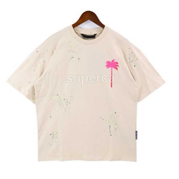 men's tees polos round neck embroidered and printed polar style summer wear with street pure cotton palmes oversized athleisure t-shirt, White;black
men's tees polos round neck embroidered and printed polar style summer wear with street pure cotton palmes oversized athleisure t-shirt, White;black