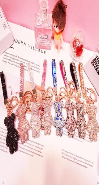 cute handmade jewelry diy cartoon rhinestone bears keychain crystal bomgom bear key chain keyring bag charm pendant accessories9580346, Red;brown
cute handmade jewelry diy cartoon rhinestone bears keychain crystal bomgom bear key chain keyring bag charm pendant accessories9580346, Red;brown
