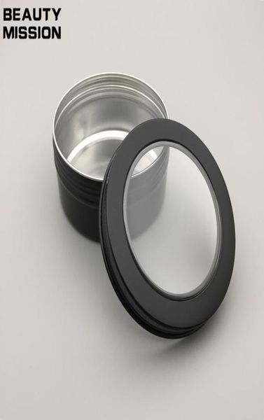 beauty mission 150g aluminum black window jar 150ml cosmetic cream bottle visible empty screw cap lotion tins container8700856
beauty mission 150g aluminum black window jar 150ml cosmetic cream bottle visible empty screw cap lotion tins container8700856