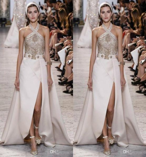 elie saab prom dresses long halter neck split side formal dress sweep train rhinestones beaded mermaid evening gown3257578, Black
elie saab prom dresses long halter neck split side formal dress sweep train rhinestones beaded mermaid evening gown3257578, Black