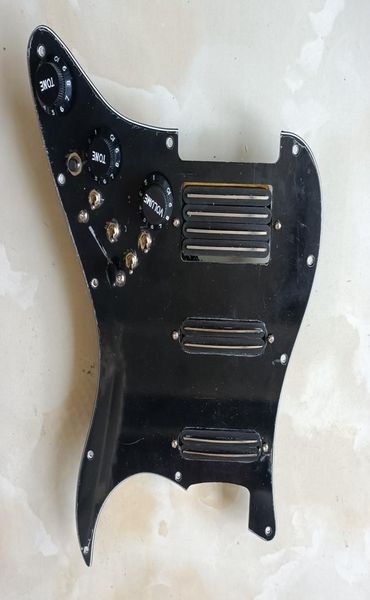 ssh upgrade prewired strat pickguard pickups multifunction with dual rail high output black pickups 4 single cut way switch 202431951
ssh upgrade prewired strat pickguard pickups multifunction with dual rail high output black pickups 4 single cut way switch 202431951