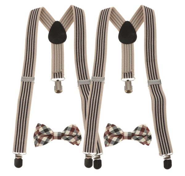 pack of 2 sets kid stretchble yback suspender plaid bowtie set clipon braces belts1121808, Blue
pack of 2 sets kid stretchble yback suspender plaid bowtie set clipon braces belts1121808, Blue