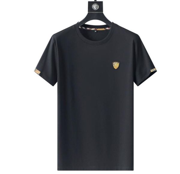 2023 new mercerized cotton round neck short sleeve men's t-shirt business men's ice silk summer men's wear, White;black
2023 new mercerized cotton round neck short sleeve men's t-shirt business men's ice silk summer men's wear, White;black