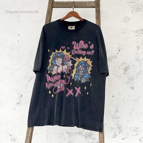 designer fashion t shirt saint michael vintage high street fog evil spirit summoning wash old casual loose short sleeve t-shirt, White;black
designer fashion t shirt saint michael vintage high street fog evil spirit summoning wash old casual loose short sleeve t-shirt, White;black