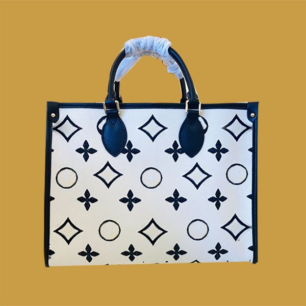 23ss women luxurys designer totes bags handbag onthego ladies handbags canvas embroidery flowers messenger bag pouch purse 34cm
23ss women luxurys designer totes bags handbag onthego ladies handbags canvas embroidery flowers messenger bag pouch purse 34cm