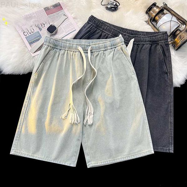 summer men's casual patchwork loose beach breathable and comfortable street jean shorts l230705, White;black
summer men's casual patchwork loose beach breathable and comfortable street jean shorts l230705, White;black