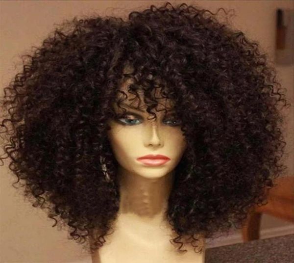 afro kinky curly full naturel human hair wig with bang fringe 200density 4a 4b 4c kinki wigs brazilian 360 lace front natural div6977845, Black;brown
afro kinky curly full naturel human hair wig with bang fringe 200density 4a 4b 4c kinki wigs brazilian 360 lace front natural div6977845, Black;brown