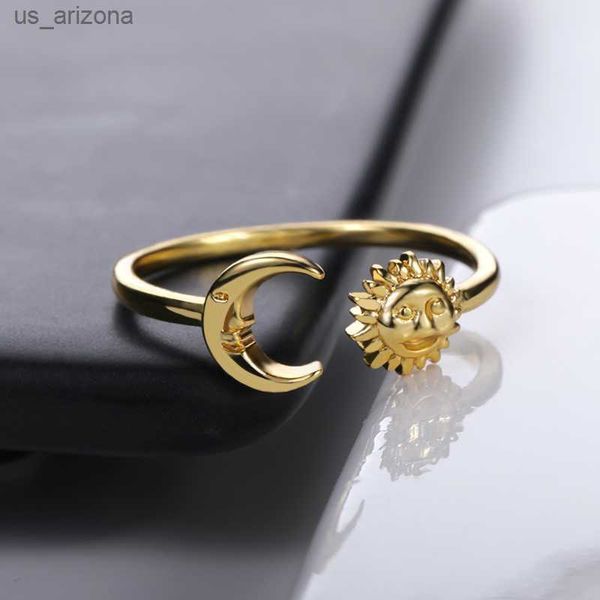 stainless steel adjustable sun moon rings rose romantic engagement wedding rings for women anillos love jewelry l230620, Silver
stainless steel adjustable sun moon rings rose romantic engagement wedding rings for women anillos love jewelry l230620, Silver