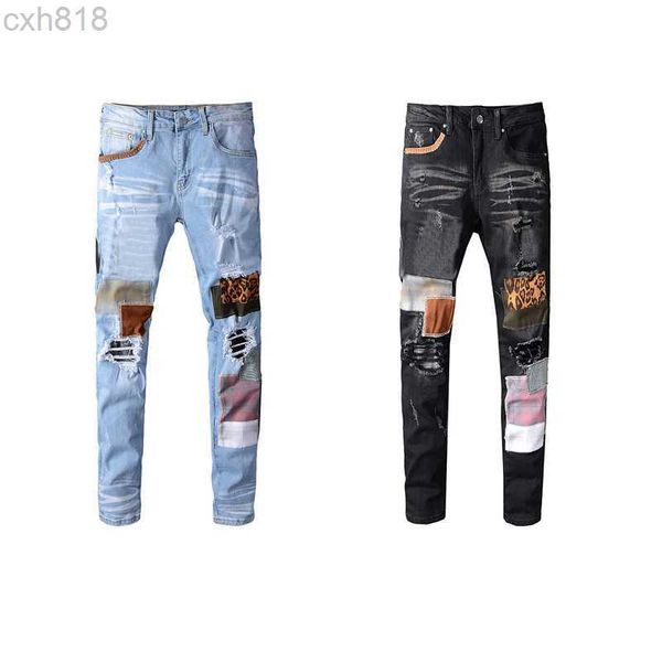 designer mens classic skinny am jeans printed destruction men street motorcycle ripped black and blue jean
designer mens classic skinny am jeans printed destruction men street motorcycle ripped black and blue jean