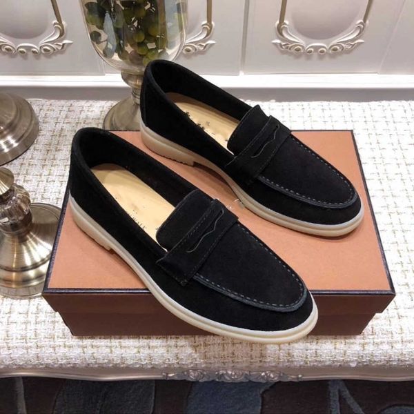 suede leather mens loro walk shoes luxury sneakers nubuck lock designer flats slip-on dress shoe large women shoes size 35-46 with box, Black
suede leather mens loro walk shoes luxury sneakers nubuck lock designer flats slip-on dress shoe large women shoes size 35-46 with box, Black