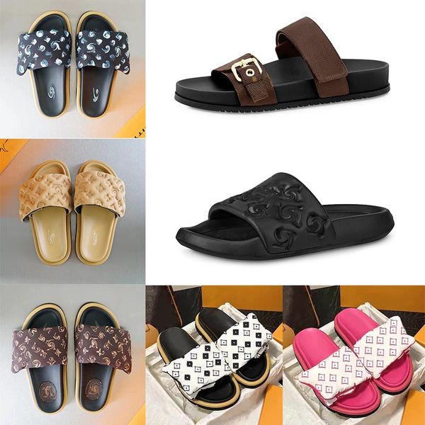 luxury slipper woman brand slides flat italy sandal pool pillow mules sunset padded front strap mule rubber house slippers platform bedroom, Black
luxury slipper woman brand slides flat italy sandal pool pillow mules sunset padded front strap mule rubber house slippers platform bedroom, Black