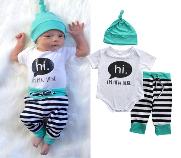 2018 winther autumn baby sets 3pcs cotton newborn kids boys girls hi i039m new here letters printed romperstriped long p2174085, White
2018 winther autumn baby sets 3pcs cotton newborn kids boys girls hi i039m new here letters printed romperstriped long p2174085, White
