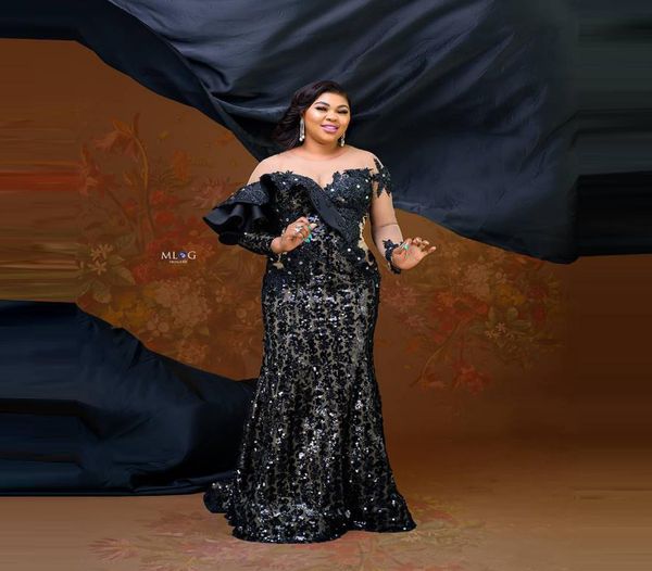 elegant black evening gowns dresses plus size long sleeves sequins ruffles custom made lace appliques formal event prom dress3114426, Black;red
elegant black evening gowns dresses plus size long sleeves sequins ruffles custom made lace appliques formal event prom dress3114426, Black;red