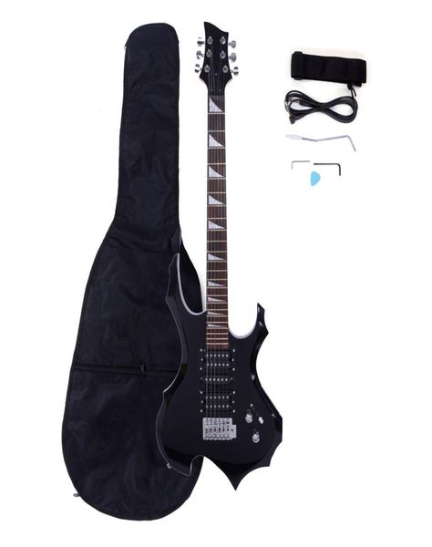 novice flame shaped electric guitar kit 6 strings pickup bag strap paddle wrench tool 2 colors ship from usa4271007
novice flame shaped electric guitar kit 6 strings pickup bag strap paddle wrench tool 2 colors ship from usa4271007