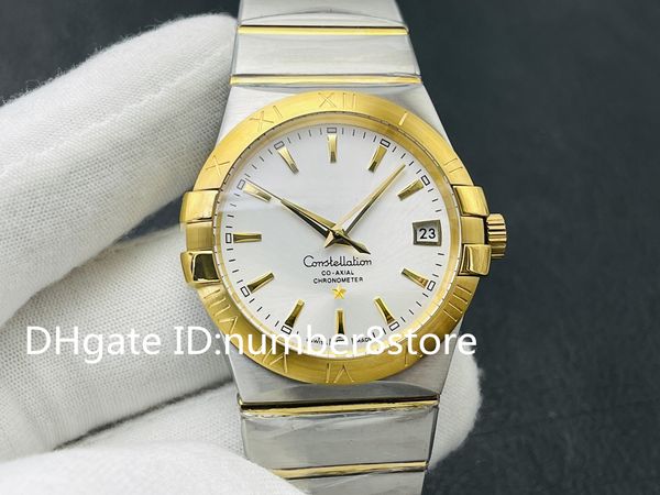oms v2 luxury mens watches swiss 8500 automatic mechanical sapphire crystal date wristwatches 316l stainless steel designer casual watches w, Slivery;brown
oms v2 luxury mens watches swiss 8500 automatic mechanical sapphire crystal date wristwatches 316l stainless steel designer casual watches w, Slivery;brown