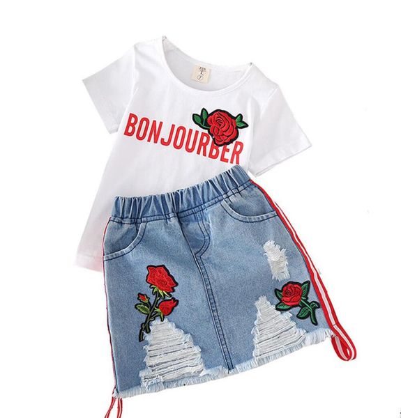 girls clothes white tshirt denim skirt 2pcs girls suits 2020 new summer fashion kids clothes letter printed flower children cloth7809964
girls clothes white tshirt denim skirt 2pcs girls suits 2020 new summer fashion kids clothes letter printed flower children cloth7809964