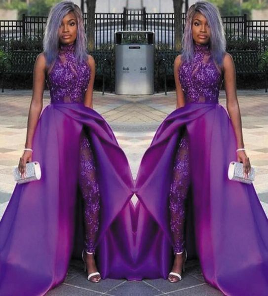 purple evening dresses blingbling lace beading illusion long prom gowns satin overskirts black african long jumpsuits5767061, Black;red
purple evening dresses blingbling lace beading illusion long prom gowns satin overskirts black african long jumpsuits5767061, Black;red