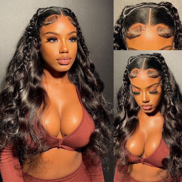 new product 13x6 human hair lace frontal wigs for women 13x4 body wave lace front wig 28 inch hd transparent lace, Black;brown
new product 13x6 human hair lace frontal wigs for women 13x4 body wave lace front wig 28 inch hd transparent lace, Black;brown