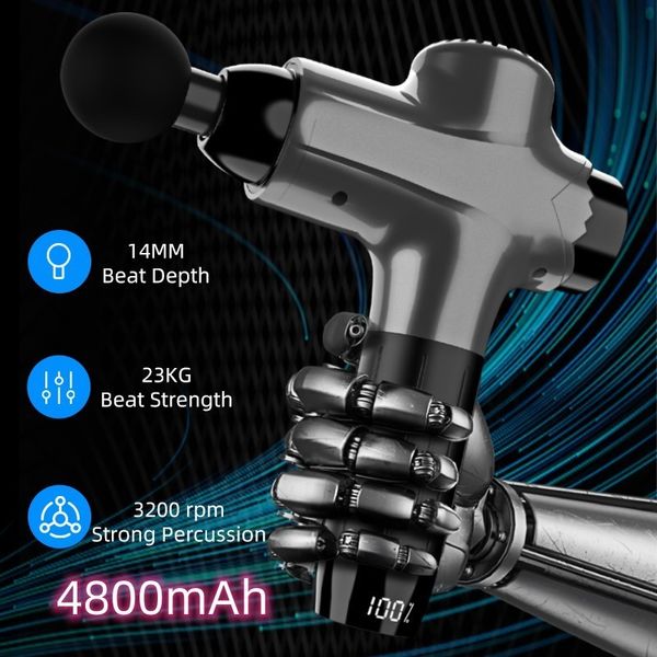 full body massager gun high frequency professional 4800mah 16 8v fitness muscle relax electric fascia lcd display 7 gears 230704
full body massager gun high frequency professional 4800mah 16 8v fitness muscle relax electric fascia lcd display 7 gears 230704