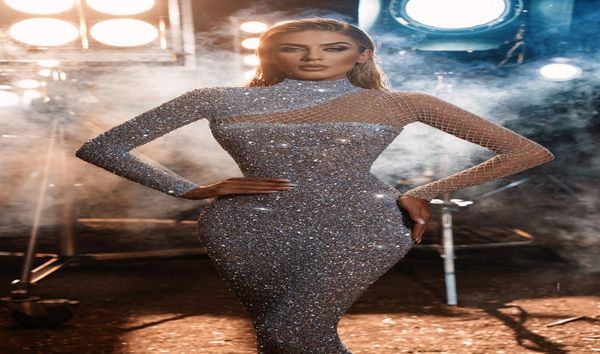 luxury sequined mermaid prom dresses high neck beading long sleeve crystal evening gowns party dress for women robe de soiree8548399, Black
luxury sequined mermaid prom dresses high neck beading long sleeve crystal evening gowns party dress for women robe de soiree8548399, Black