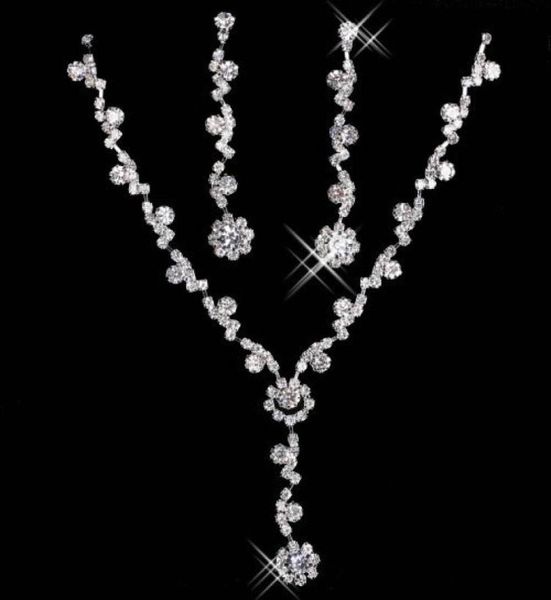 2020 elegant bridal jewelry necklace alloy plated rhinestones pearls crystal jewelry set for wedding bride bridesmaid in 150496475964, Silver
2020 elegant bridal jewelry necklace alloy plated rhinestones pearls crystal jewelry set for wedding bride bridesmaid in 150496475964, Silver