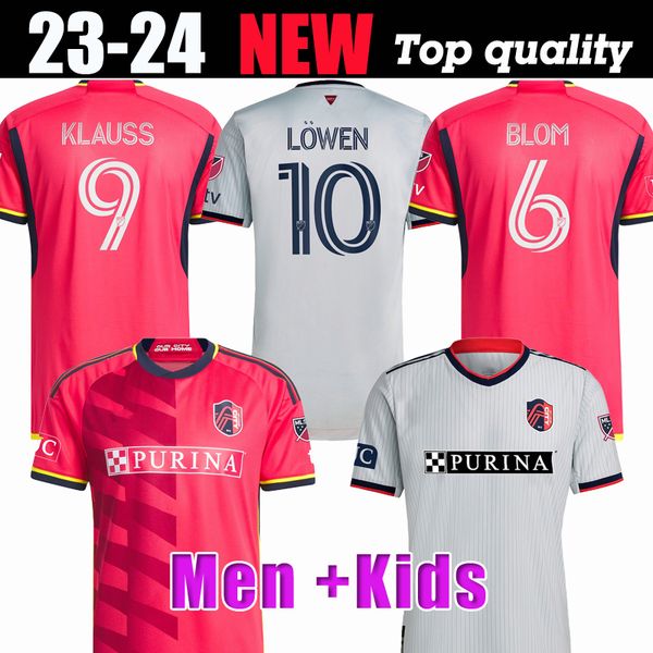 23 24 st. ouis soccer jerseys mls city home away red sc white nilsson 4 klauss 9 nelson gioacchini vassilev bell pidro football shirt fans, Black;yellow
23 24 st. ouis soccer jerseys mls city home away red sc white nilsson 4 klauss 9 nelson gioacchini vassilev bell pidro football shirt fans, Black;yellow