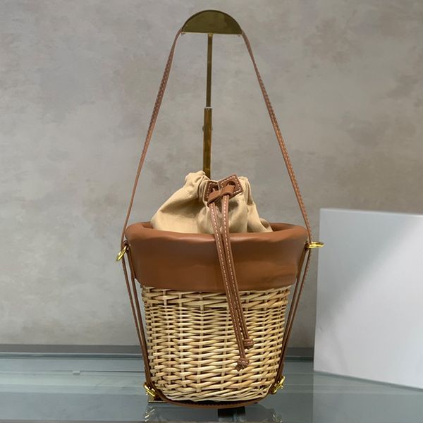 summer lafite grass weaving bag handbag shoulder crossbody bag vacation style grass bucket bag cowhide edging french fashion vacation street
summer lafite grass weaving bag handbag shoulder crossbody bag vacation style grass bucket bag cowhide edging french fashion vacation street