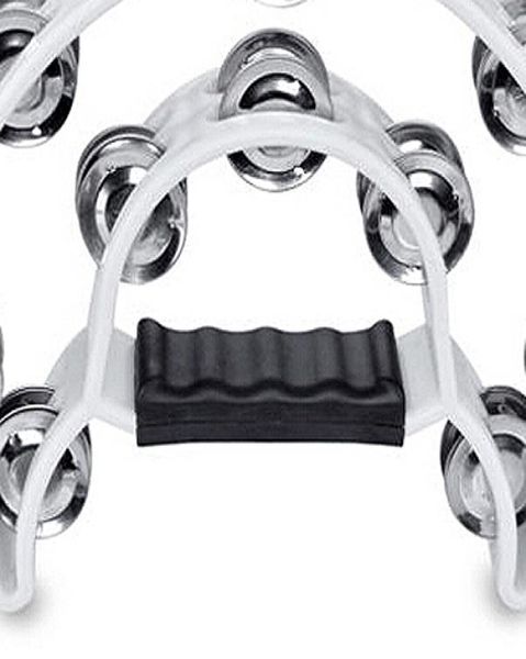good deal double row jingles half moon musical tambourine percussion drum white party ktv5433263
good deal double row jingles half moon musical tambourine percussion drum white party ktv5433263