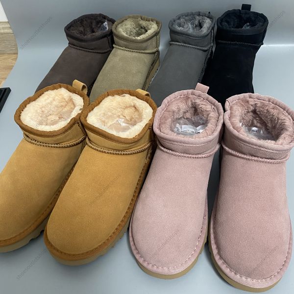 women winter ultra mini boot designer australian platform boots men real leather warm ankle fur booties 54mini 2cm luxurious shoe ankle boot, Black
women winter ultra mini boot designer australian platform boots men real leather warm ankle fur booties 54mini 2cm luxurious shoe ankle boot, Black