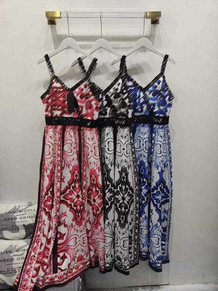 23ss womens designer clothing summer dresses women dress letter ribbon patchwork print halter dress womens clothing, Black;gray
23ss womens designer clothing summer dresses women dress letter ribbon patchwork print halter dress womens clothing, Black;gray