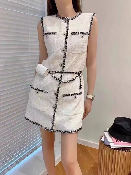 chan summer designer dresses for women 2023 womens designer clothing designer fashion dress dinner white party dress ccc tweed dress mother&, White;black
chan summer designer dresses for women 2023 womens designer clothing designer fashion dress dinner white party dress ccc tweed dress mother&, White;black