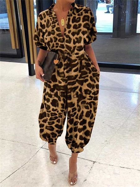 women's pants capris 2023 summer romper women leopard print retro jumpsuits short sleeve casual loose buttons cargo pants vintage overa, Black;white
women's pants capris 2023 summer romper women leopard print retro jumpsuits short sleeve casual loose buttons cargo pants vintage overa, Black;white