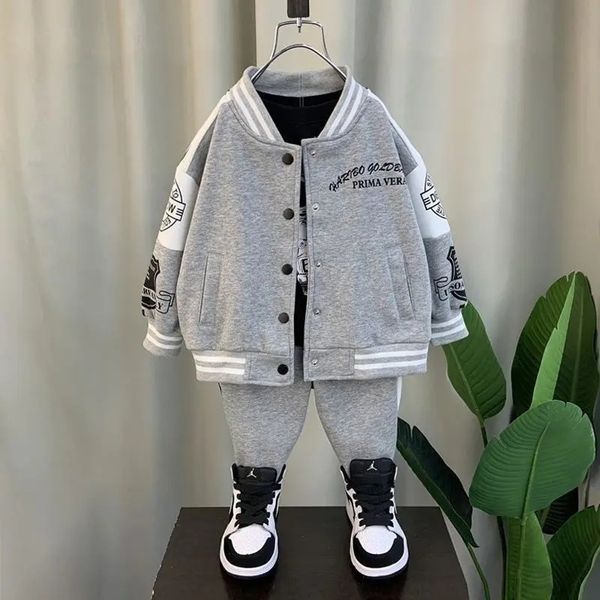 jerseys boys clothing sets spring suit children s fashion baseball uniform sportswear hip hop coat trousers suits jackets pants set 230704
jerseys boys clothing sets spring suit children s fashion baseball uniform sportswear hip hop coat trousers suits jackets pants set 230704