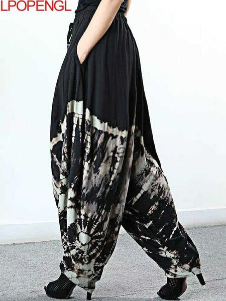 women's pants capris 2022 vintage summer fashion pants women's high waist tie dye striped loose oversized bloomers elegant casual, Black;white
women's pants capris 2022 vintage summer fashion pants women's high waist tie dye striped loose oversized bloomers elegant casual, Black;white