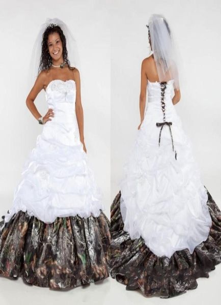 aline wedding dresseselegant camo wedding dresses laceup sweetheart appliques beads satin a line floor length bridal gowns3128470, White
aline wedding dresseselegant camo wedding dresses laceup sweetheart appliques beads satin a line floor length bridal gowns3128470, White