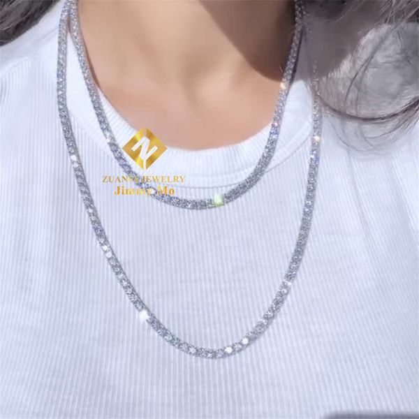 factory price iced out chains silver s925 2mm 3mm 4mm 5mm 6.5mm vvs1 moissanite tennis chain necklace women and men
factory price iced out chains silver s925 2mm 3mm 4mm 5mm 6.5mm vvs1 moissanite tennis chain necklace women and men