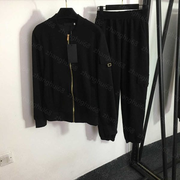 23ss womens designer clothing women pants sets casual suit side pocket long sleeve zipper jacket elastic waist casual pants set women clothe, White
23ss womens designer clothing women pants sets casual suit side pocket long sleeve zipper jacket elastic waist casual pants set women clothe, White