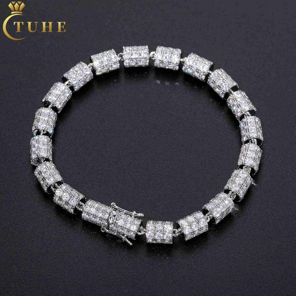 designer jewelry hip hop jewelry 7mm 925 sterling silver micro paved vvs moissanite diamond iced out cylinder link chain bracelet
designer jewelry hip hop jewelry 7mm 925 sterling silver micro paved vvs moissanite diamond iced out cylinder link chain bracelet