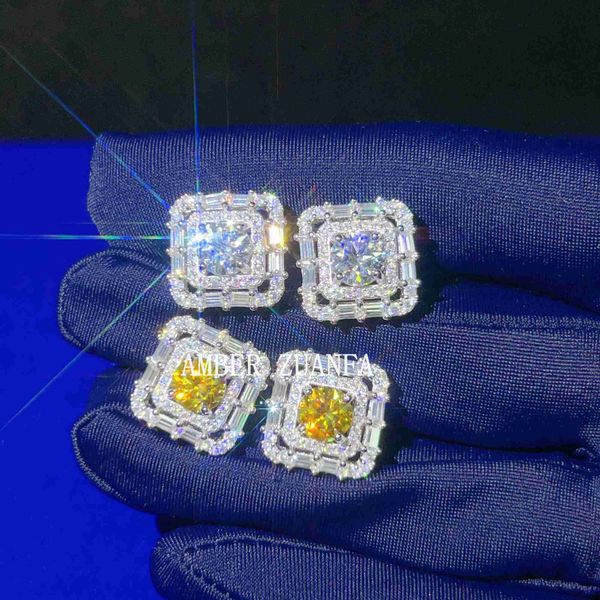designer jewelry custom hiphop jewelry pass diamond tester 925 sterling silver vvs classic gold plated stud moissanite stud earring, Golden
designer jewelry custom hiphop jewelry pass diamond tester 925 sterling silver vvs classic gold plated stud moissanite stud earring, Golden