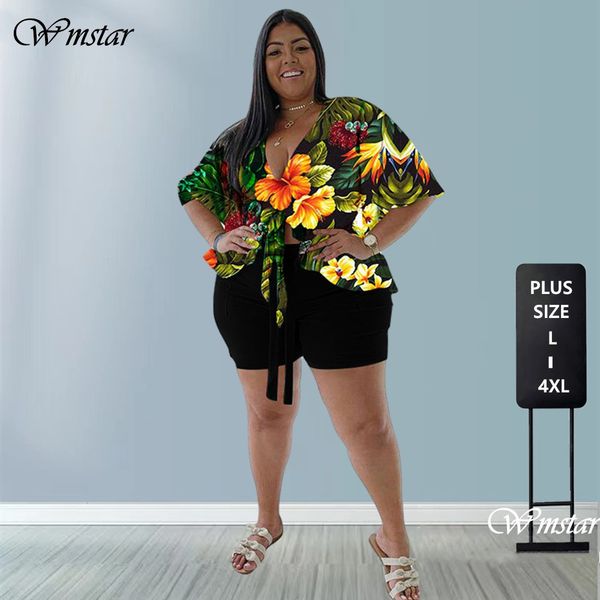 women's plus size pants wmstar two piece's summer dress printed tshirt matching set beach style wholesale direct 230705, Black
women's plus size pants wmstar two piece's summer dress printed tshirt matching set beach style wholesale direct 230705, Black
