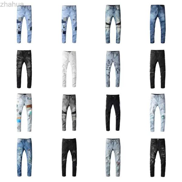 designer 2022 mens jeans hip-hop fashion zipper hole wash jean pants retro torn fold stitching men design motorcycle riding cool slim pant p, Blue
designer 2022 mens jeans hip-hop fashion zipper hole wash jean pants retro torn fold stitching men design motorcycle riding cool slim pant p, Blue