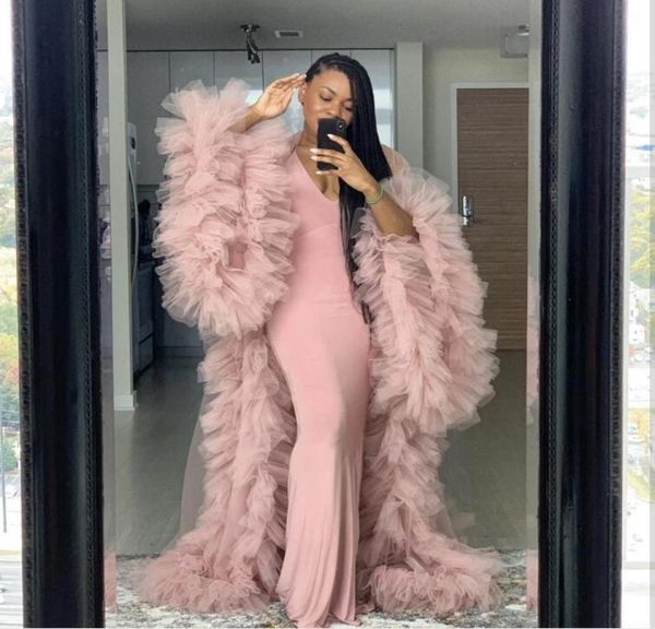 chic pink illusion ruffles tulle long sleeve prom gown winter kimono pregnant party sleepwear women bathrobe sheer nightgown robe 9410186, Black
chic pink illusion ruffles tulle long sleeve prom gown winter kimono pregnant party sleepwear women bathrobe sheer nightgown robe 9410186, Black