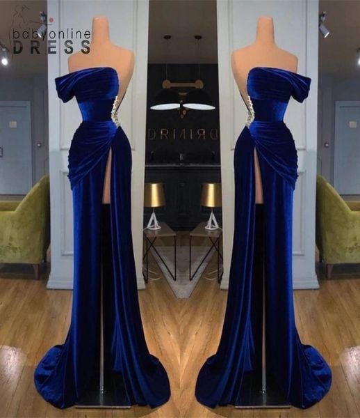 chic royal blue offtheshoulder strapless evening dresses sheath high thigh split long prom party gowns with beaded waist vestido7091815, Black;red
chic royal blue offtheshoulder strapless evening dresses sheath high thigh split long prom party gowns with beaded waist vestido7091815, Black;red