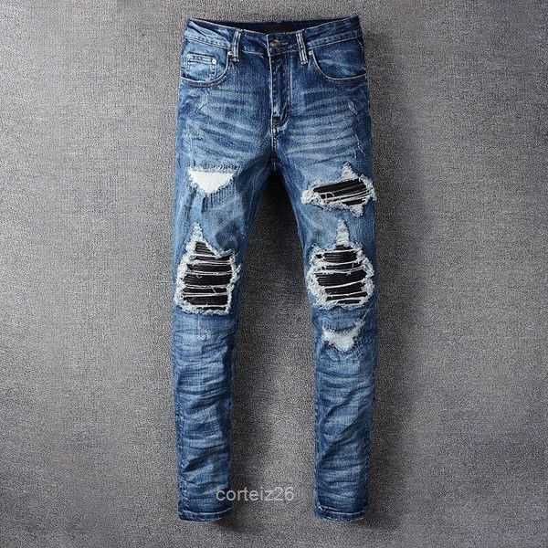 designer stack stacked jeans european purple for mens quilting ripped trend brand vintage pant fold slim skinny masculina toursers sstraight, Blue
designer stack stacked jeans european purple for mens quilting ripped trend brand vintage pant fold slim skinny masculina toursers sstraight, Blue