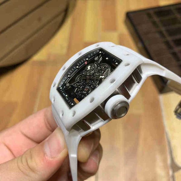 rakish mechanical cool wrist watches tv factory rm055 mens mechanics wine barrel ceramic case white tap 2023 new luxury style, Slivery;brown
rakish mechanical cool wrist watches tv factory rm055 mens mechanics wine barrel ceramic case white tap 2023 new luxury style, Slivery;brown