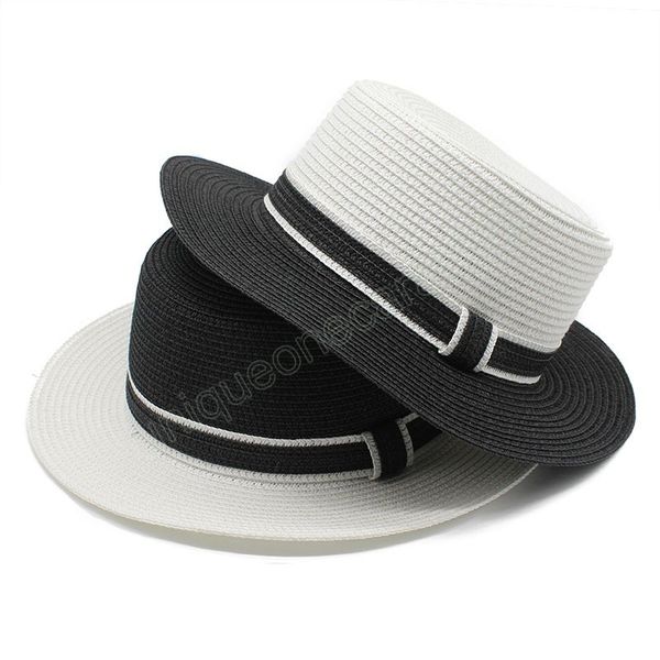 summer black and white women's sun hat bucket cap beige lace bowknot flowers ribbon flat straw beach caps, Blue;gray
summer black and white women's sun hat bucket cap beige lace bowknot flowers ribbon flat straw beach caps, Blue;gray