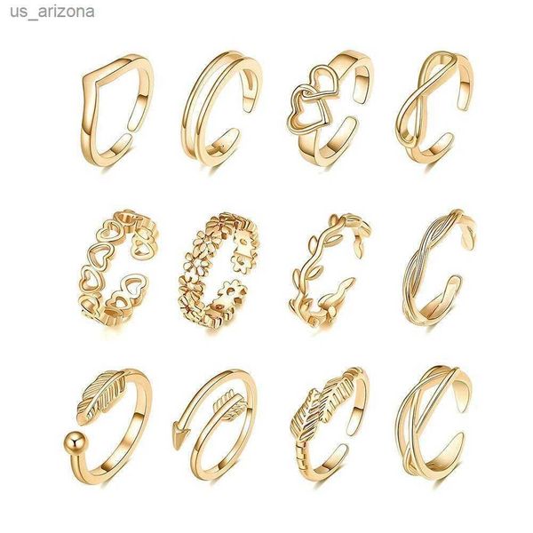12pcs adjustable toe rings for women girls simple beach open toe ring set cute arrow heart feather summer toe ring foot jewelry l230620, Silver
12pcs adjustable toe rings for women girls simple beach open toe ring set cute arrow heart feather summer toe ring foot jewelry l230620, Silver