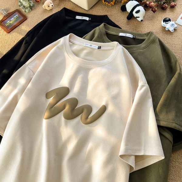 mens tshirts american foaming printing mens tshirt harajuku streetwear suede casual tshirts oversized man tees round neck male 230705, White;black
mens tshirts american foaming printing mens tshirt harajuku streetwear suede casual tshirts oversized man tees round neck male 230705, White;black