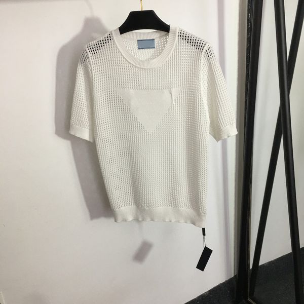 hollow out knit tee fashion blouse for women designer short sleeve round neck casual knitwear clothing summer letter t shirt vacation daily, White
hollow out knit tee fashion blouse for women designer short sleeve round neck casual knitwear clothing summer letter t shirt vacation daily, White